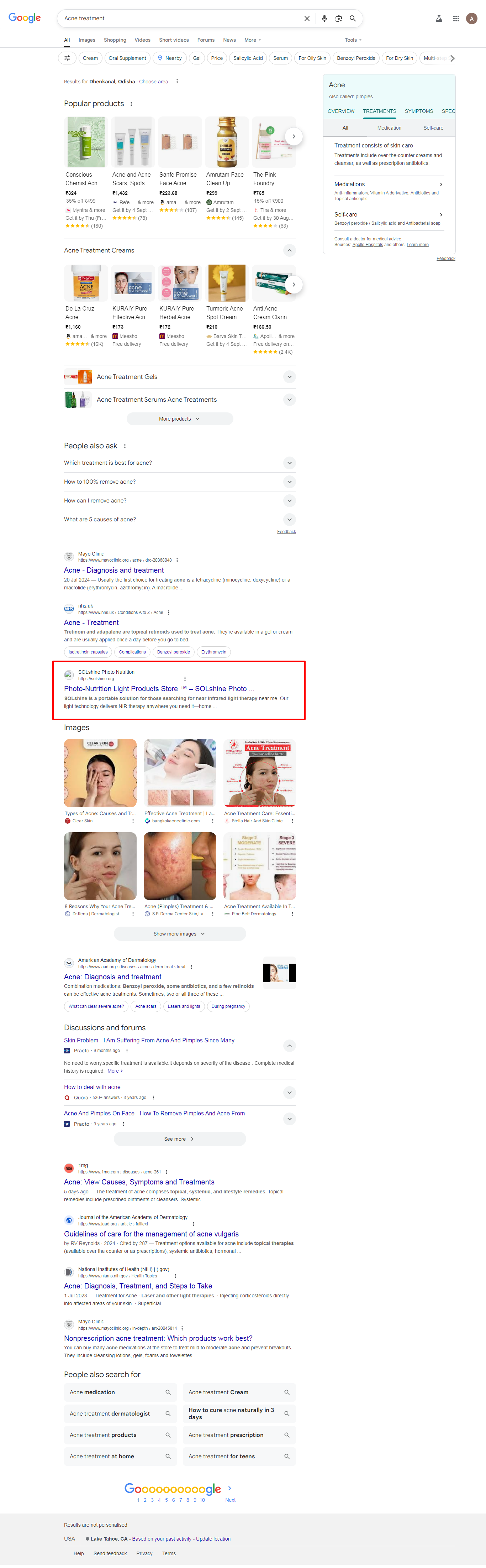 Acne treatment
