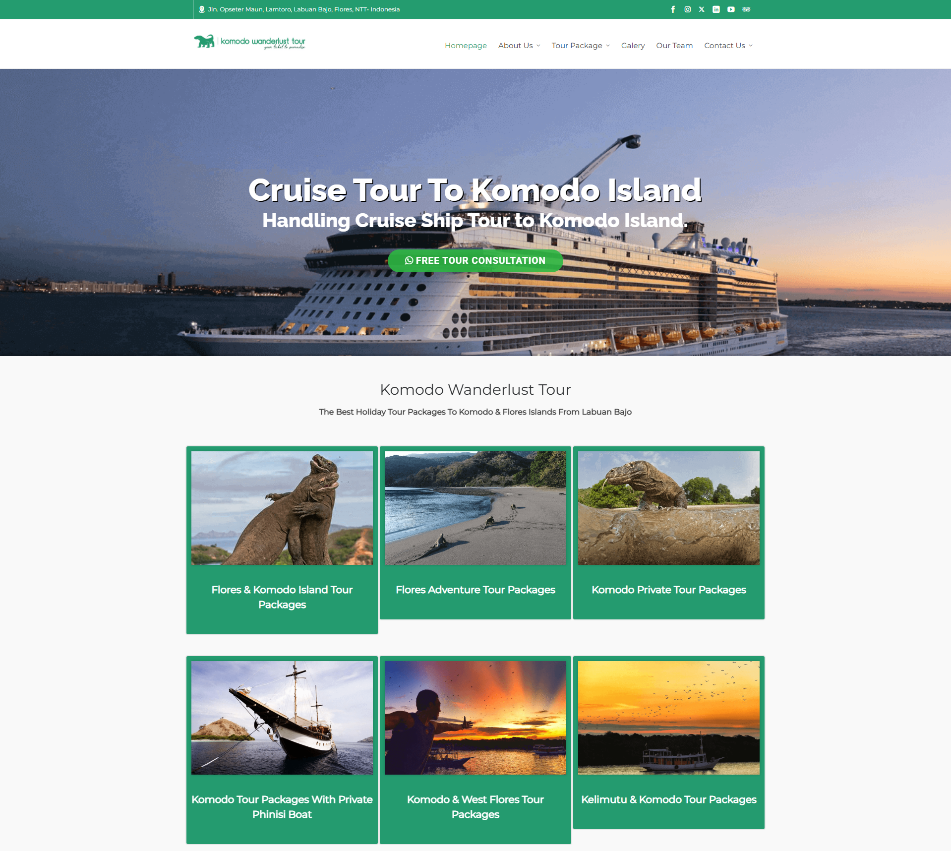 Komodo Wanderlust Tour